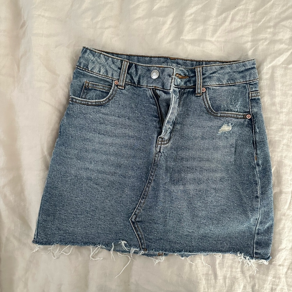 Target Wild Fable Blue Jean Skirt